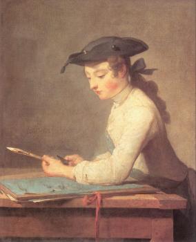 讓 巴蒂斯特 西梅翁 夏爾丹 The Young Draughtsman